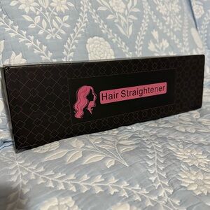 Black and Pink Hair Straightener